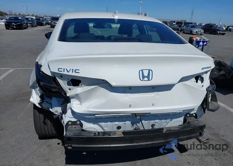 2025 Honda Civic Sport из США, поврежденный, VIN 2HGFE2F58SH545762